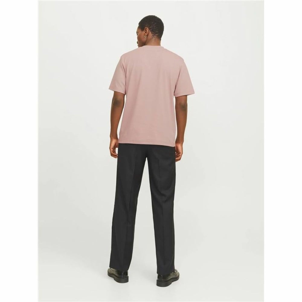 Herren Kurzarm-T-Shirt Jack & Jones Jprblachad Brandingw Neck