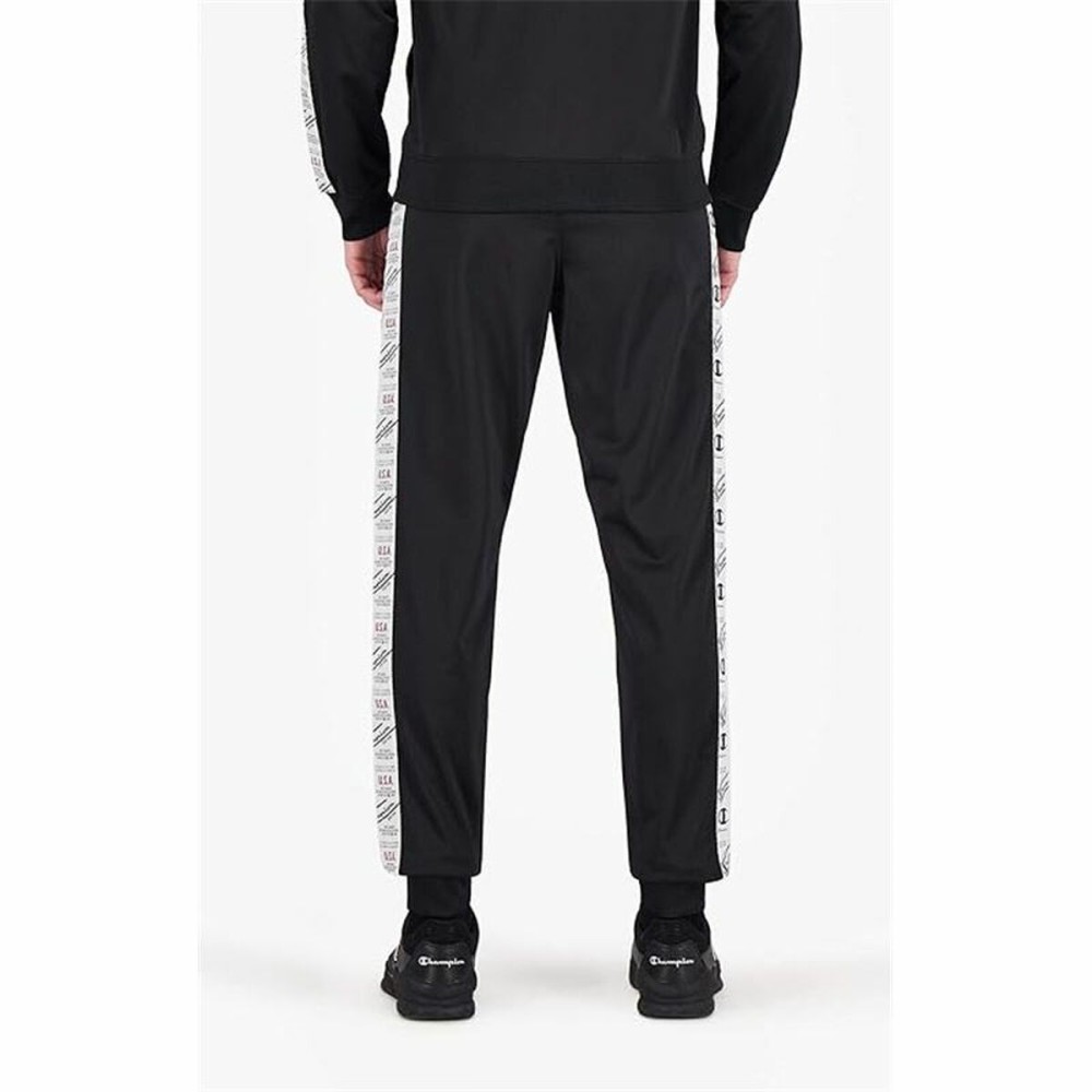 Hose Champion Rib Cuff Schwarz