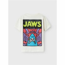 Child's Short Sleeve T-Shirt Name It Nkmmakai Jaws Nreg Box Sky