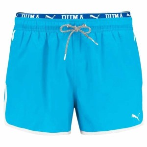 Herren Badehose Puma Swim Track Blau Wasser
