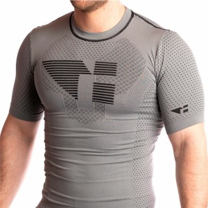 Men’s Short Sleeve T-Shirt Hanker Yod Grey