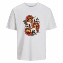 Jungen Kurzarm-T-Shirt Jack & Jones Joranatomy Skull Ss Crew Neck