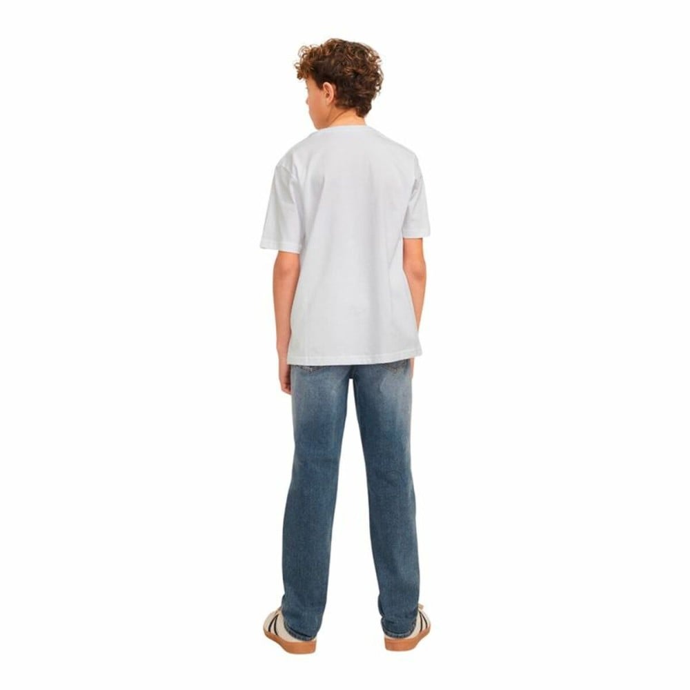 Jungen Kurzarm-T-Shirt Jack & Jones Joranatomy Skull Ss Crew Neck