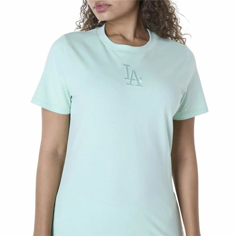 Damen Kurzarm-T-Shirt New Era LA Dodgers MLB League Essential Aquamarin