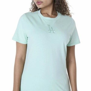 Women’s Short Sleeve T-Shirt New Era LA Dodgers MLB League Essential Aquamarine