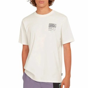 Men’s Short Sleeve T-Shirt O'Neill Retro White