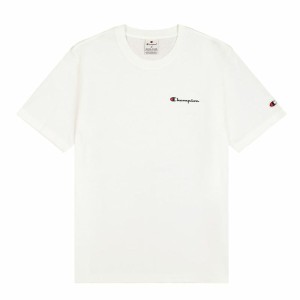 Herren Kurzarm-T-Shirt Champion Crewneck Weiß