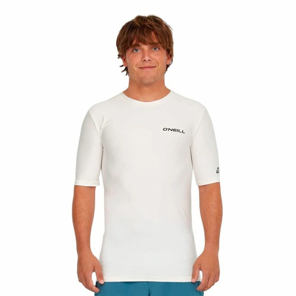 Men’s Short Sleeve T-Shirt O'Neill Essentials Skins S/Slv White