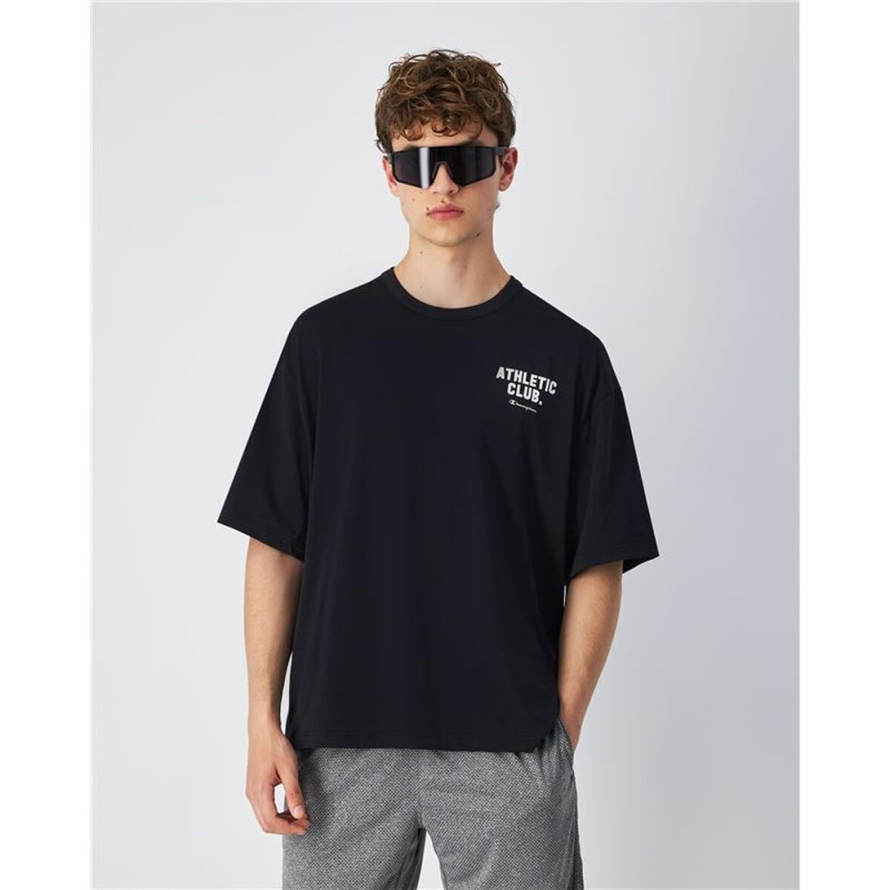 Herren Kurzarm-T-Shirt Champion SS Schwarz