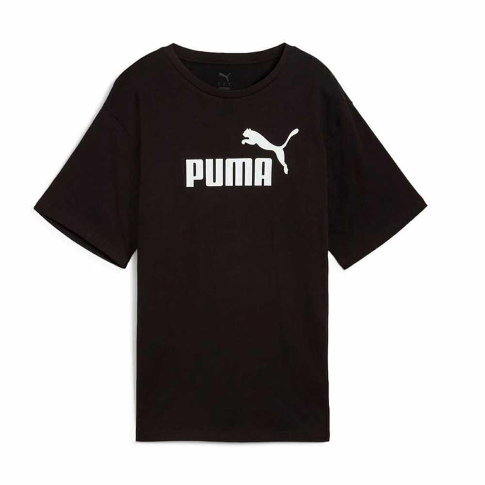 Damen Kurzarm-T-Shirt Puma Essentials No. 1 Logo Relax