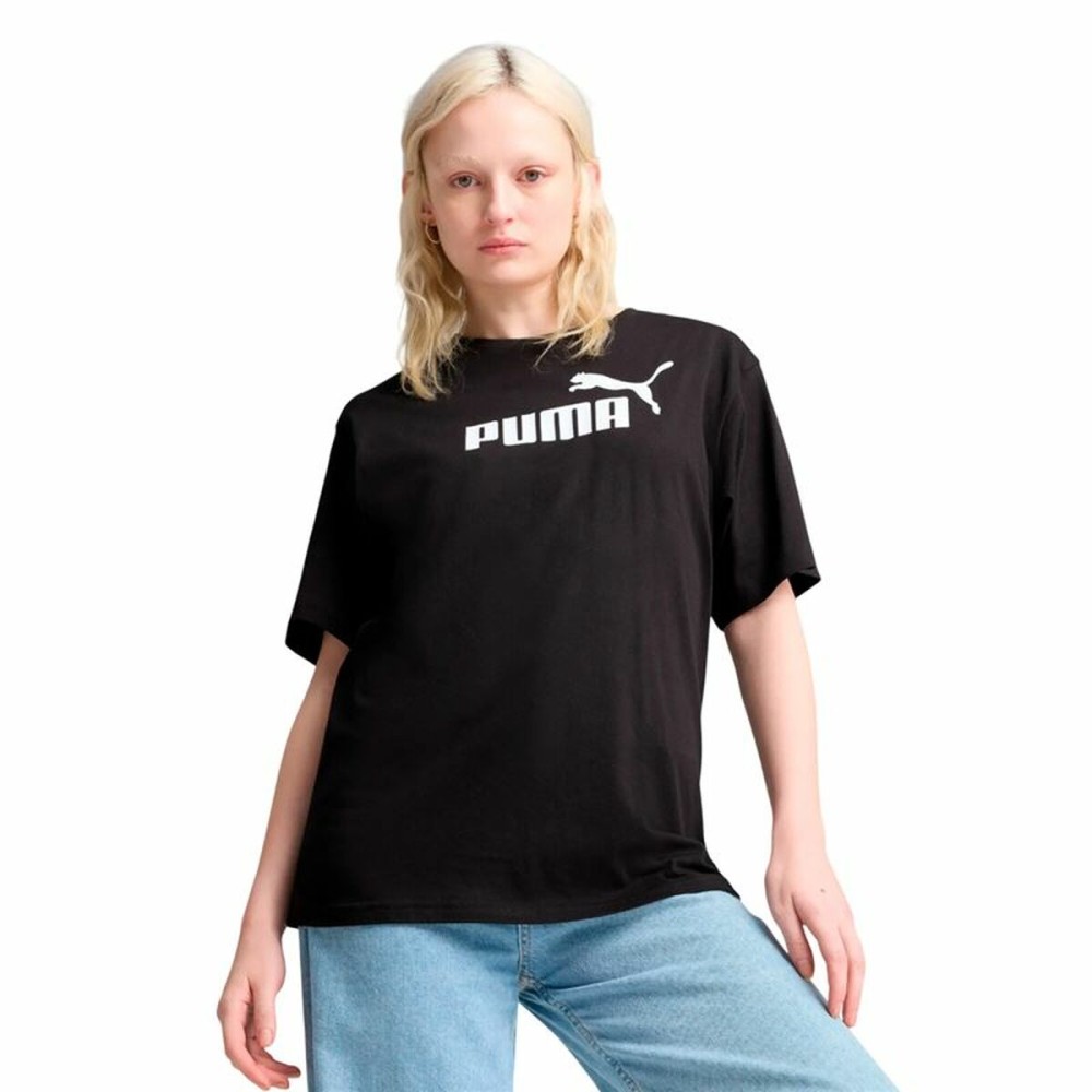 Damen Kurzarm-T-Shirt Puma Essentials No. 1 Logo Relax