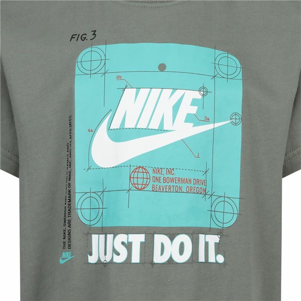 Kurzarm-T-Shirt für Kinder Nike Future Utility Ss Dunkelgrau