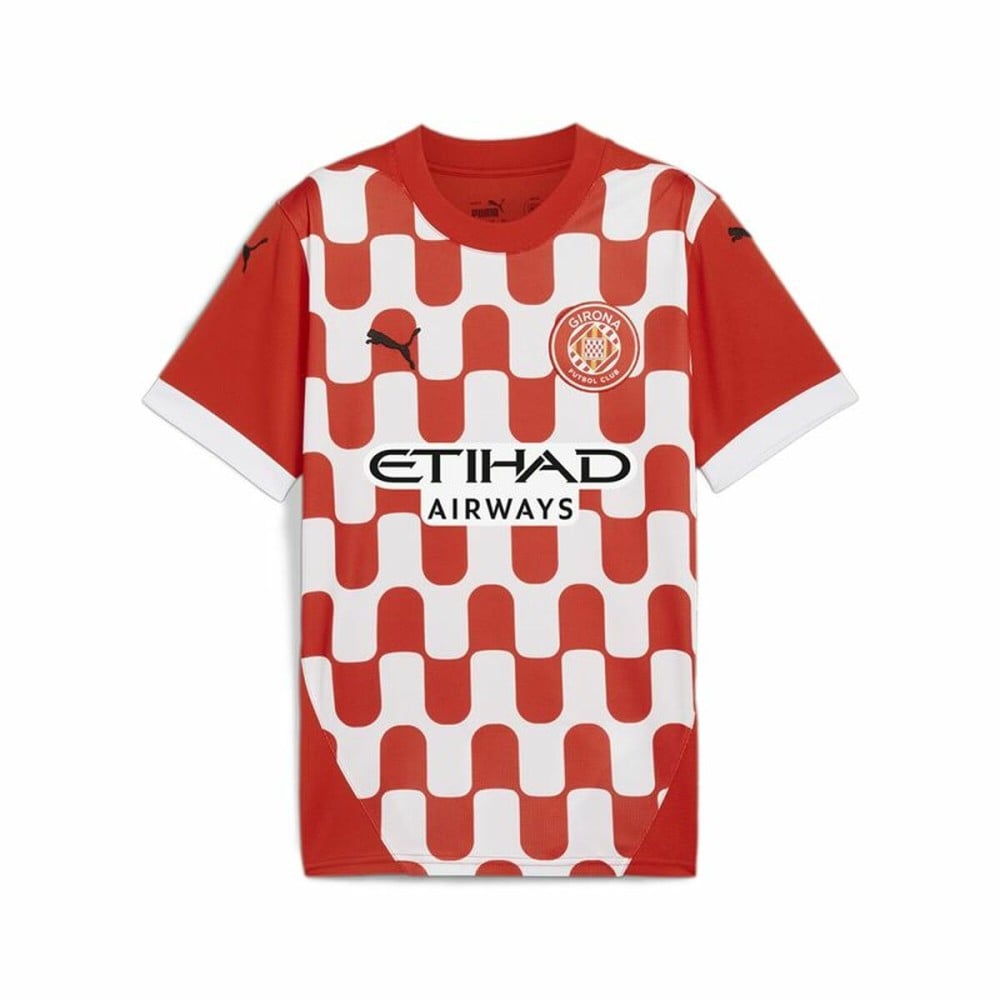 Children's Short Sleeved Football Shirt Puma Girona 24/25 Home Replica Infantil