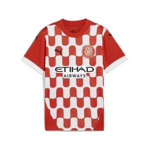 Children's Short Sleeved Football Shirt Puma Girona 24/25 Home Replica Infantil
