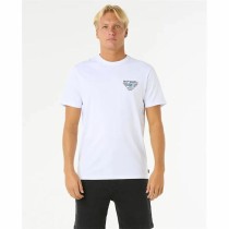 T-shirt à manches courtes homme Rip Curl Desti Animals Tee Blanc