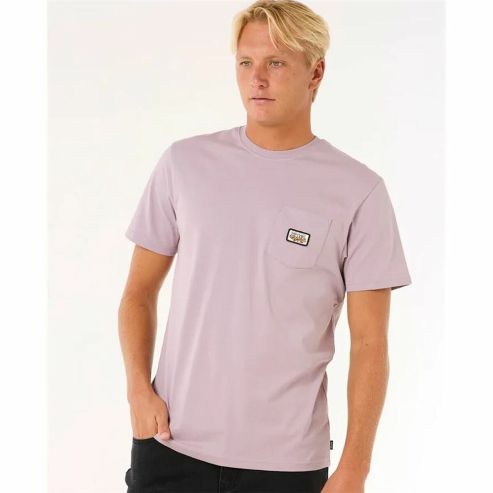 Herren Kurzarm-T-Shirt Rip Curl Surf Paradise Badge Tee
