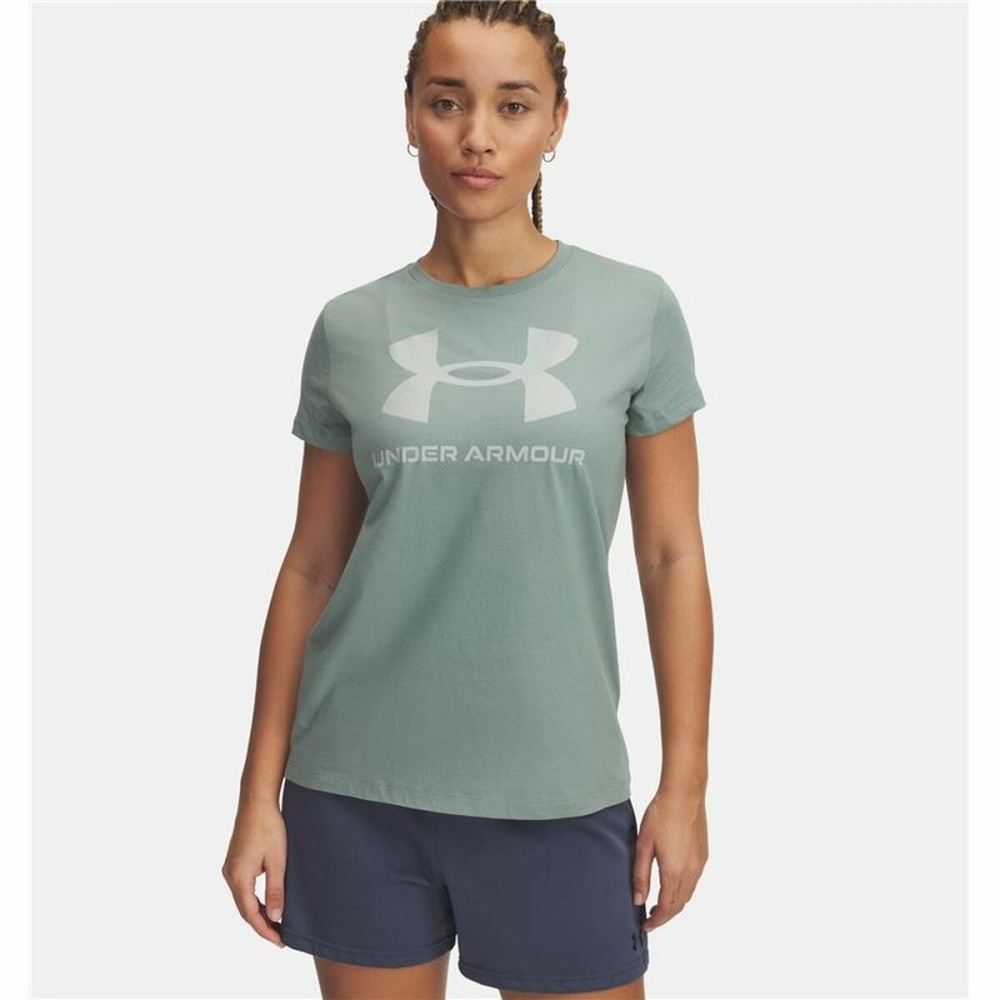 Damen Kurzarm-T-Shirt Under Armour Blau