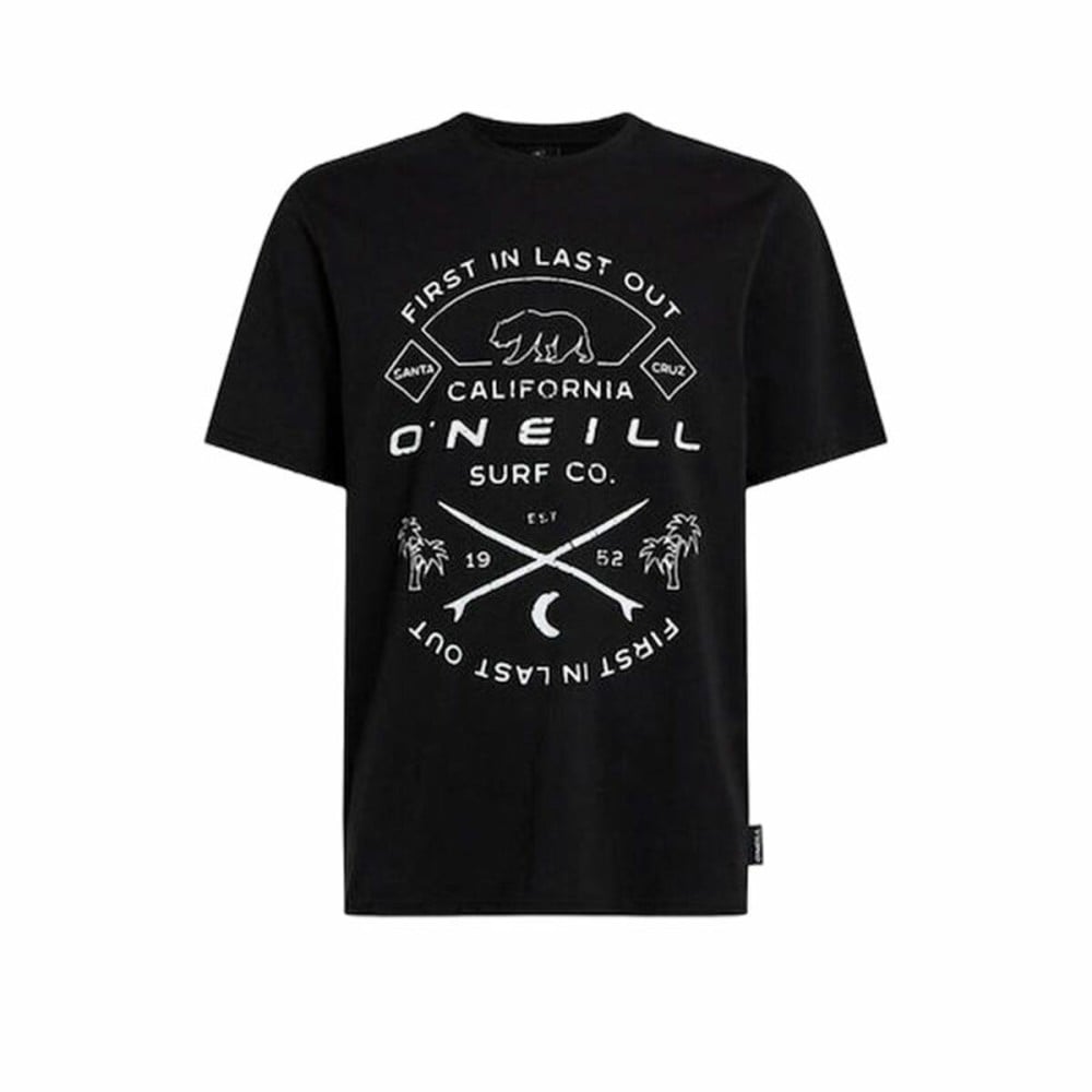 Men’s Short Sleeve T-Shirt O'Neill Jack O'Neill Muir Black
