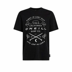 Men’s Short Sleeve T-Shirt O'Neill Jack O'Neill Muir Black