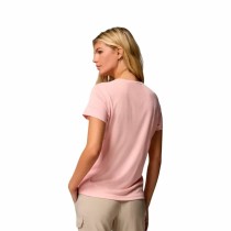 Maillot de Corps de Sport à Manches Coupe Columbia Zero Rules™ Light Ss Rose