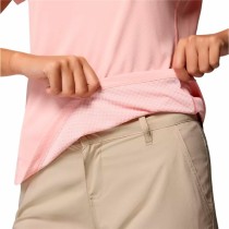 Maillot de Corps de Sport à Manches Coupe Columbia Zero Rules™ Light Ss Rose