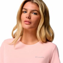 Maillot de Corps de Sport à Manches Coupe Columbia Zero Rules™ Light Ss Rose