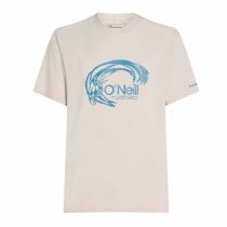 Men’s Short Sleeve T-Shirt O'Neill O'Riginals Hybrid Upf Graphic Beige