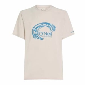 Men’s Short Sleeve T-Shirt O'Neill O'Riginals Hybrid Upf Graphic Beige