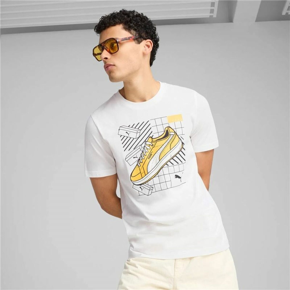 Herren Kurzarm-T-Shirt Puma Graphics Sneaker