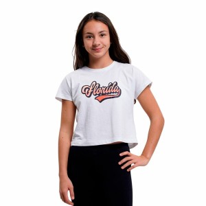 Child's Short Sleeve T-Shirt Name It Nkfvilma Capsl Crop F1