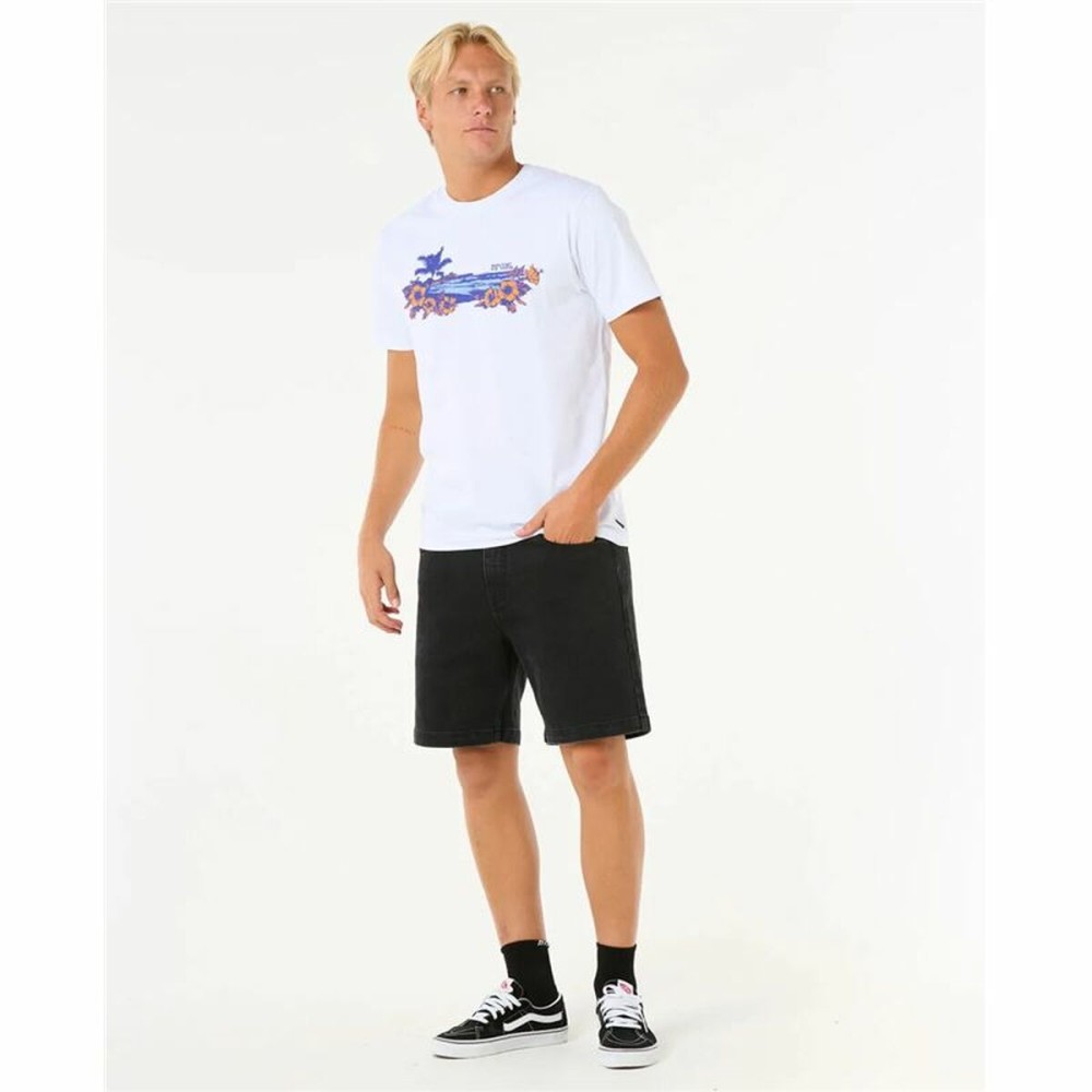 T-shirt à manches courtes homme Rip Curl Surf Paradise Blanc