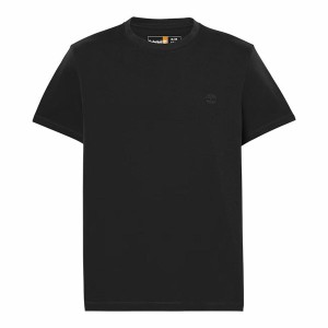 Herren Kurzarm-T-Shirt Timberland Dunstan River Schwarz