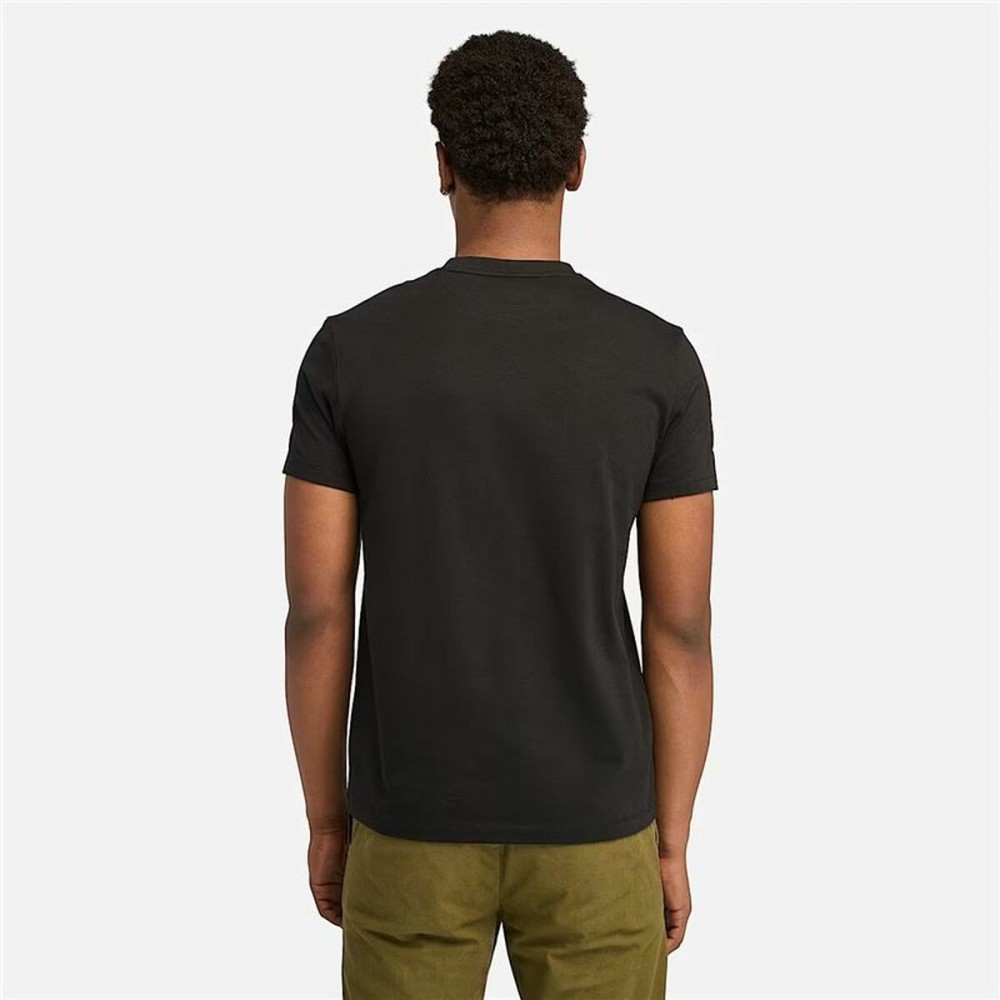 Herren Kurzarm-T-Shirt Timberland Dunstan River Schwarz