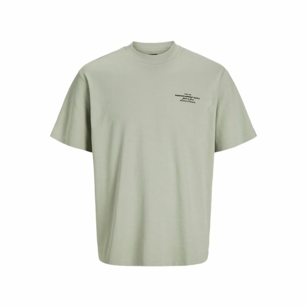 Herren Kurzarm-T-Shirt Jack & Jones Jprblachad Brandingw Neck