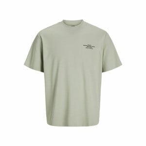 Herren Kurzarm-T-Shirt Jack & Jones Jprblachad Brandingw Neck