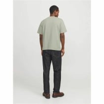 Herren Kurzarm-T-Shirt Jack & Jones Jprblachad Brandingw Neck