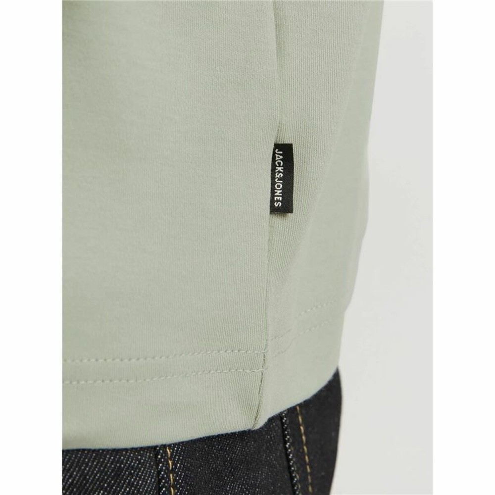Herren Kurzarm-T-Shirt Jack & Jones Jprblachad Brandingw Neck