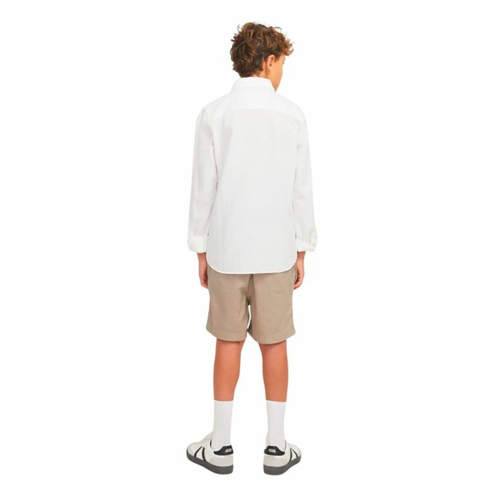 Kurze Hose Jack & Jones Jpstjaiden Jjcampaign Weiß natürlich Für Kinder Unisex
