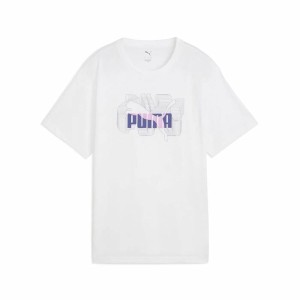 Damen Kurzarm-T-Shirt Puma Graphics Stacked