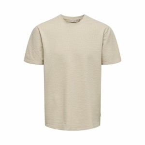 T-shirt à manches courtes homme Only & Sons Onskian Life Reg Seersucker Ss