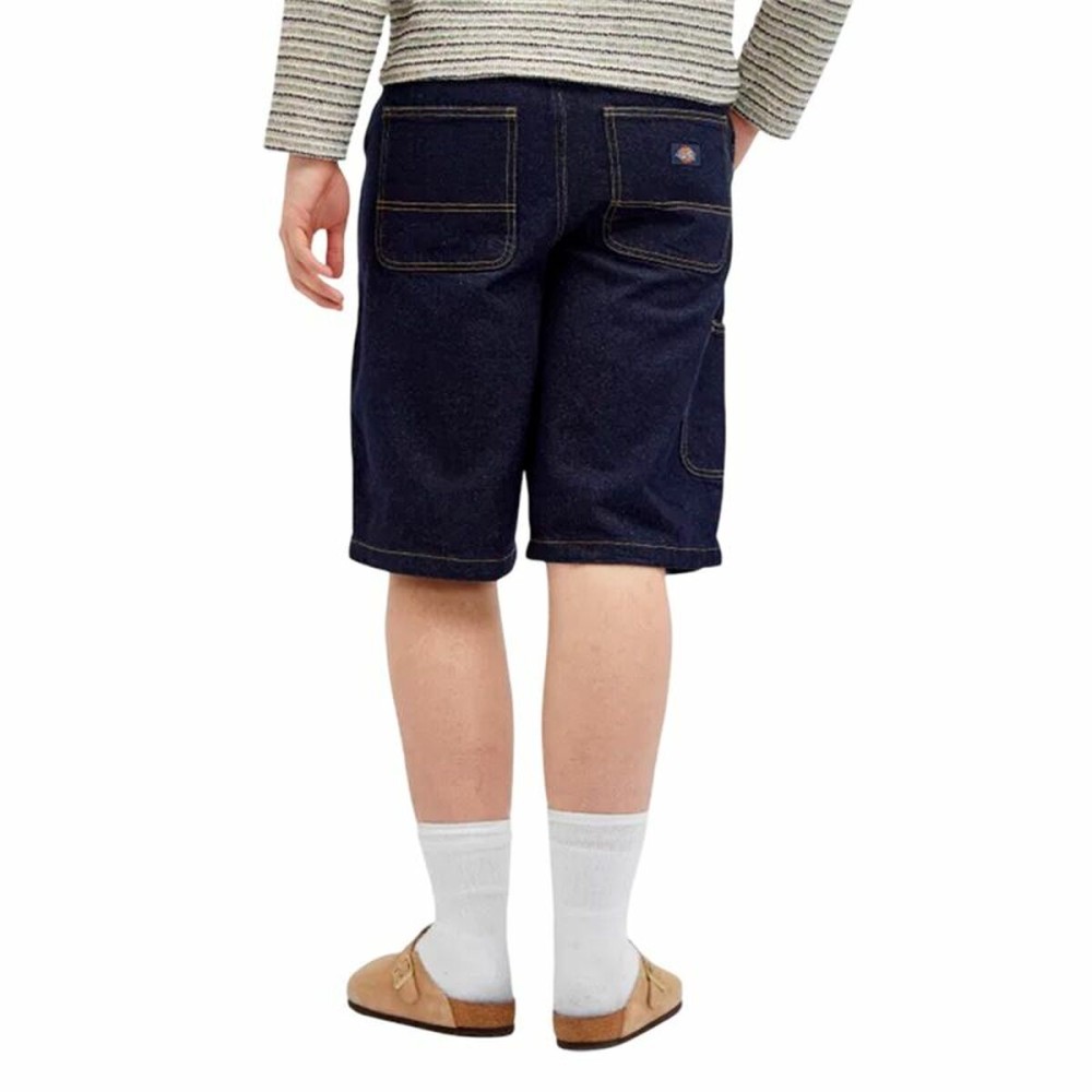 Herren Jeans Dickies Madison Denim Short Rinsed Blau