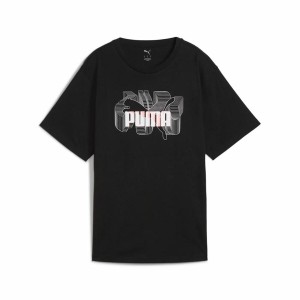 Damen Kurzarm-T-Shirt Puma Graphics Stacked