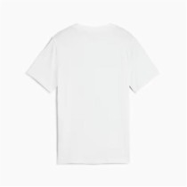 Child's Short Sleeve T-Shirt Puma Puma Graphics IV B White