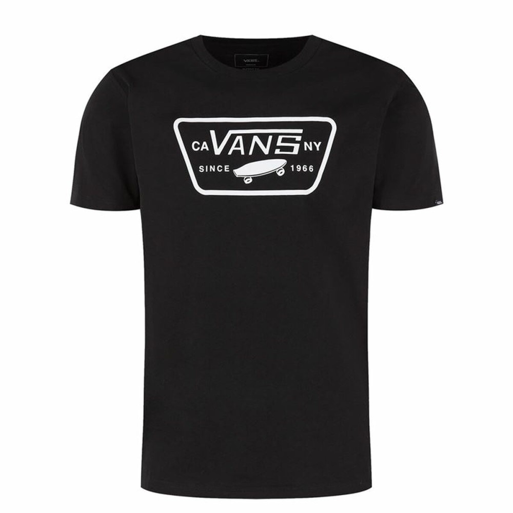T-shirt à manches courtes homme Vans Mn Full Patch Blanc Noir