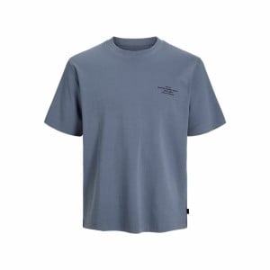 Herren Kurzarm-T-Shirt Jack & Jones Jprblachad Brandingw Neck