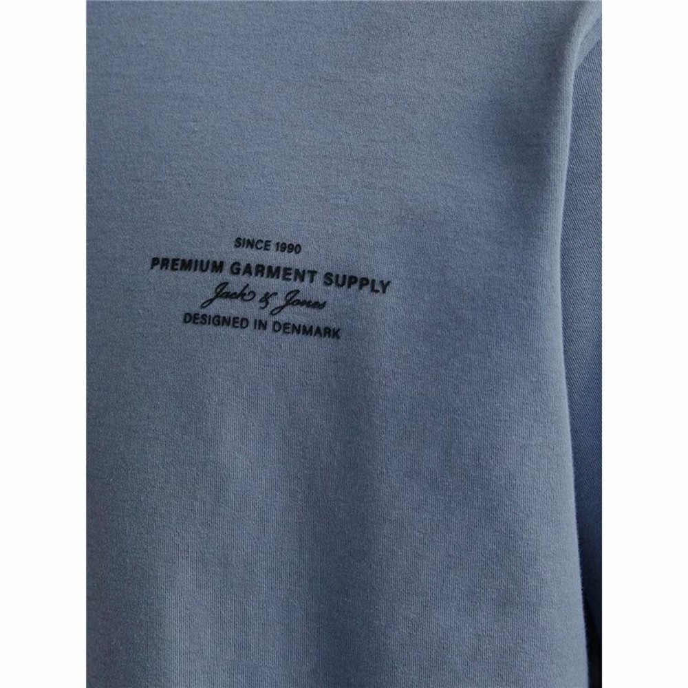 Herren Kurzarm-T-Shirt Jack & Jones Jprblachad Brandingw Neck