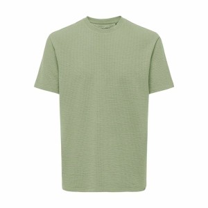 Herren Kurzarm-T-Shirt Only & Sons Onskian Life Reg Seersucker Ss
