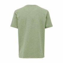 Herren Kurzarm-T-Shirt Only & Sons Onskian Life Reg Seersucker Ss