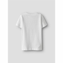 Child's Short Sleeve T-Shirt Name It Nkfvanaya Ss Noos White