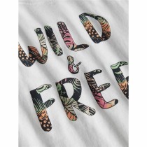 T shirt à manches courtes Enfant Name It Nkfvanaya Ss Noos Blanc